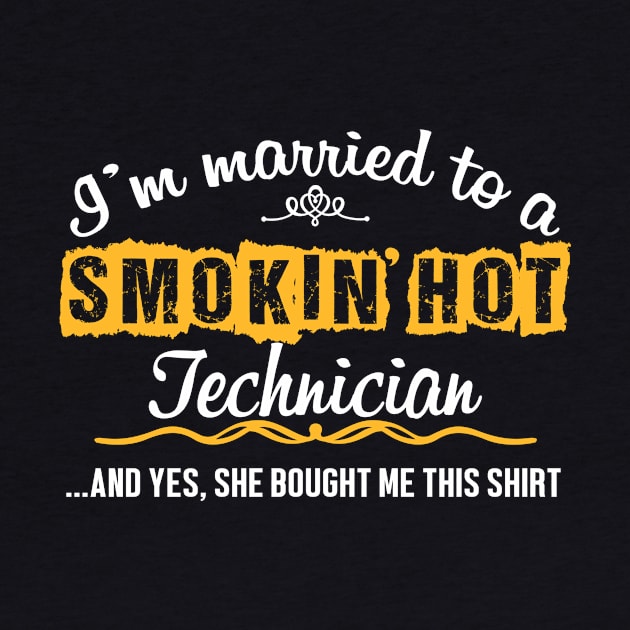 For Technician's Husband Funny Gift by divawaddle